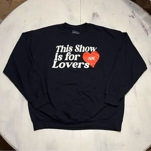 Niall Horan The Show This Show Is For Lovers Concert Tour Sweatshirt Sz L